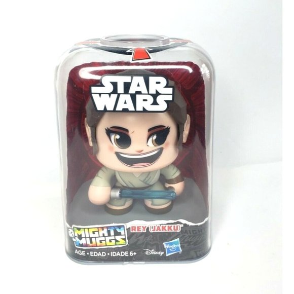 Mighty Muggs Star Wars Rey Jakku Disney Loot Crate Hasbro #05 New - Picture 1 of 7